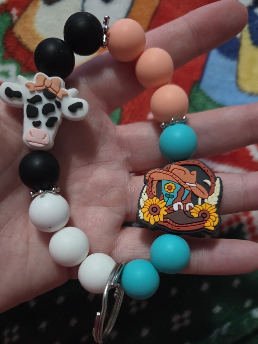Keyring Wristlet - Picture 2 of 2